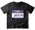 Army Name Badge Tee - Essentials Collection